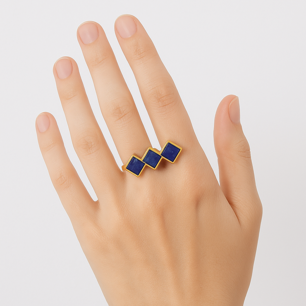 Bague DIVINITÉ - Lapis Lazuli