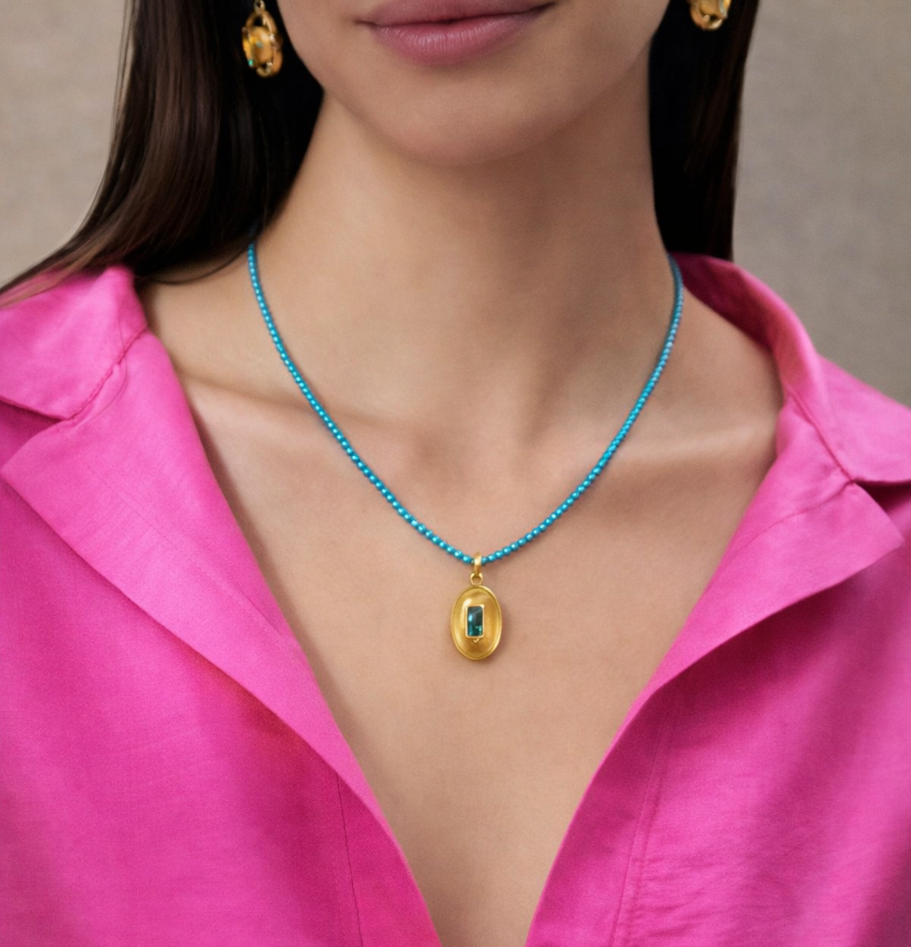 Collier VENICE Apatite