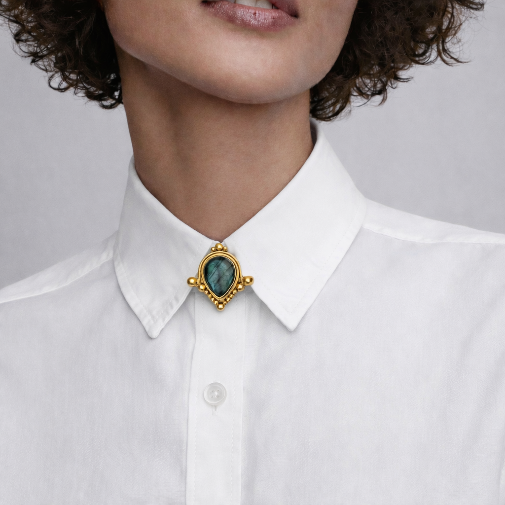 Broche ORACLE Labradorite