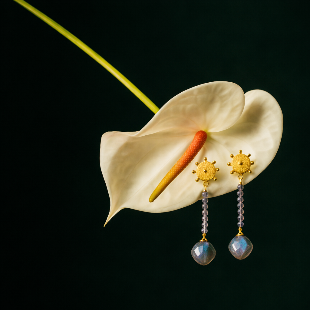 Boucles d’oreilles OSIRIS – Améthyste