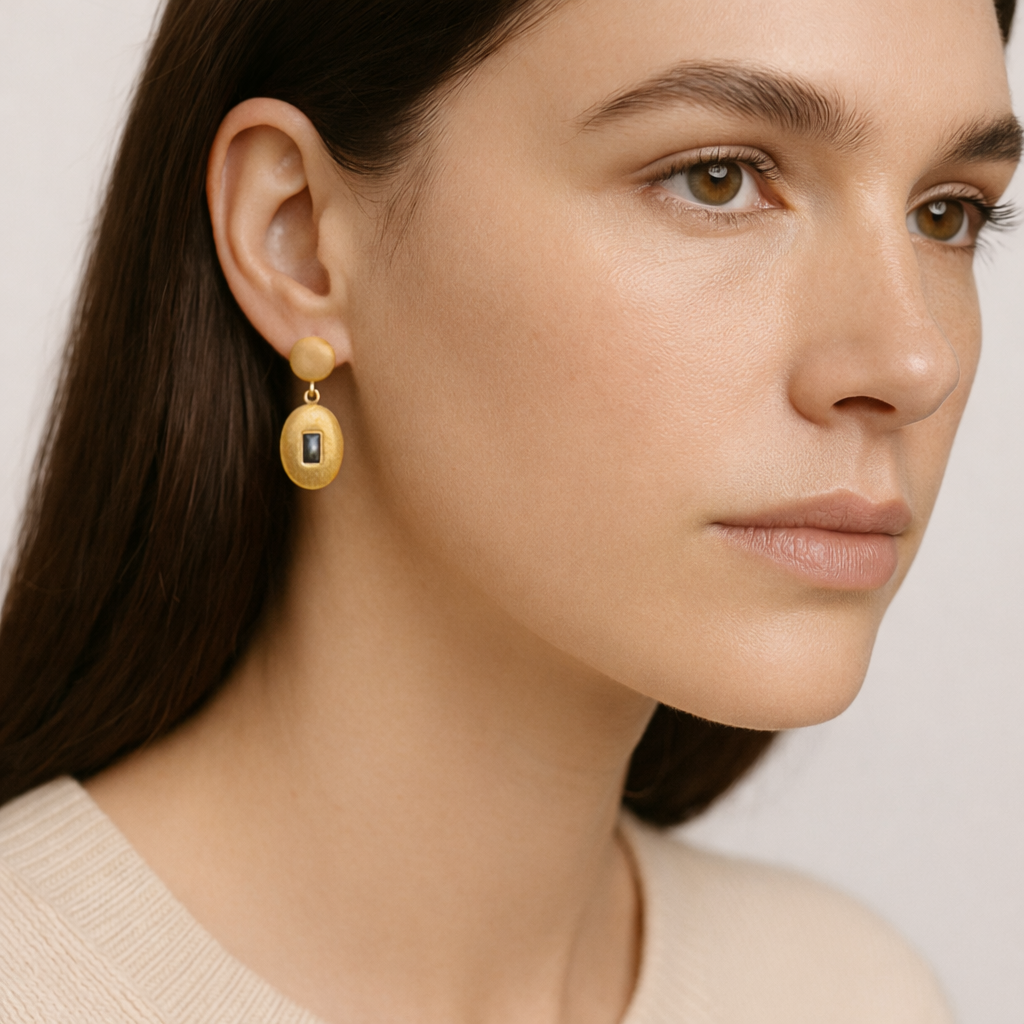 Boucles d’oreilles Relique - Labradorite