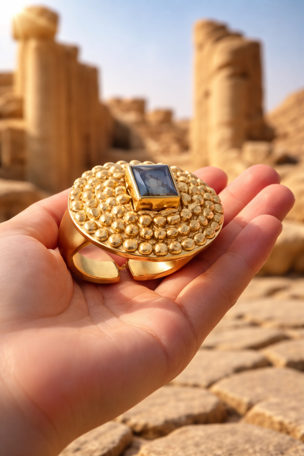 Bague Samarcande – Labradorite