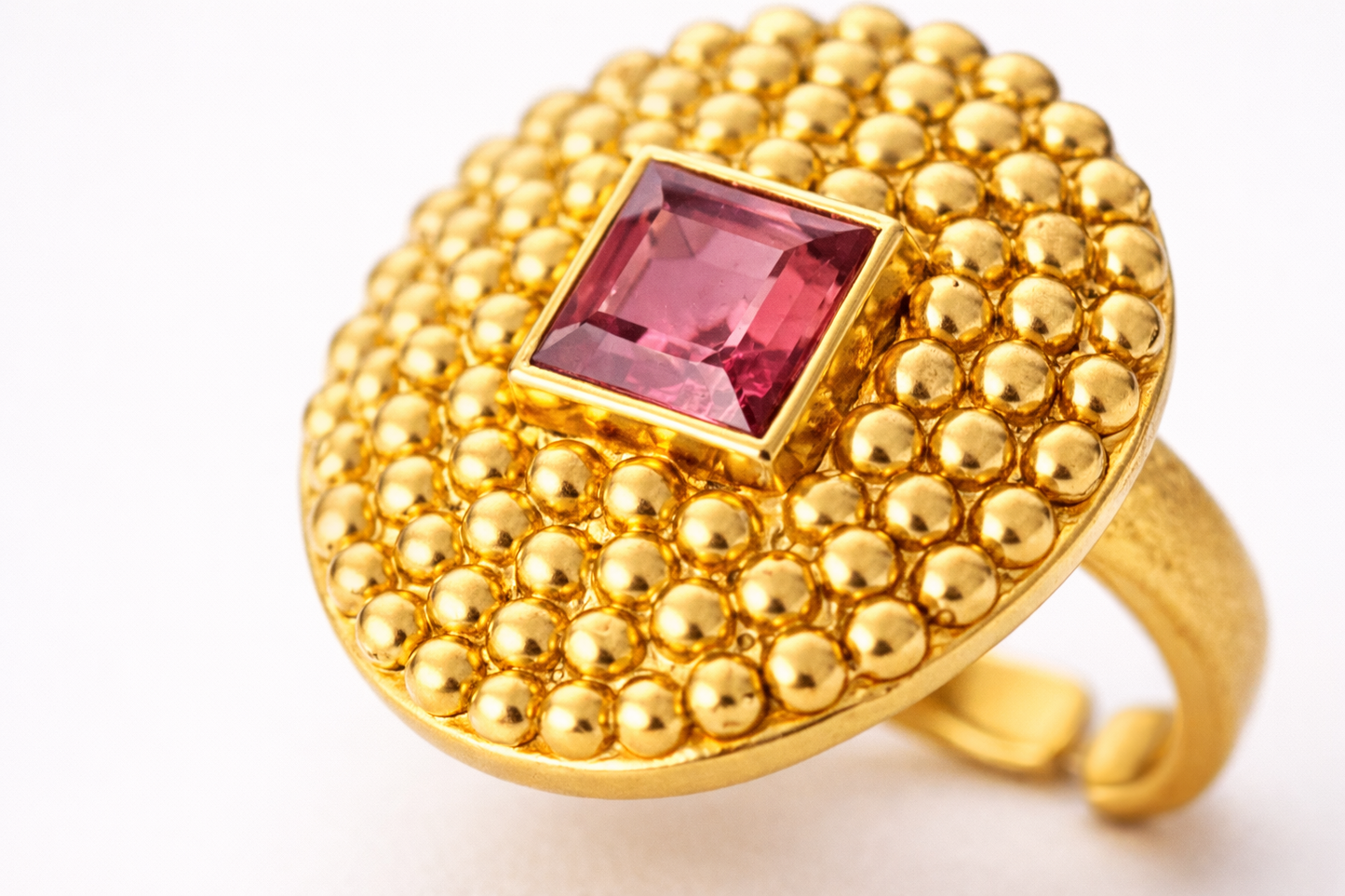 Bague Samarcande – Tourmaline rose