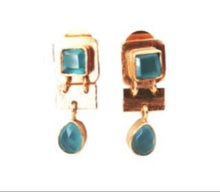 Load image into Gallery viewer, BORNEO BLUE BO/EARRINGS