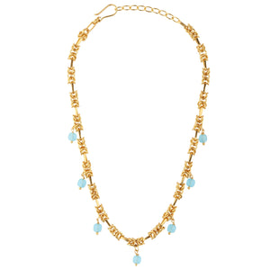 CAPRI AQUA COLLIER/NECKLACE