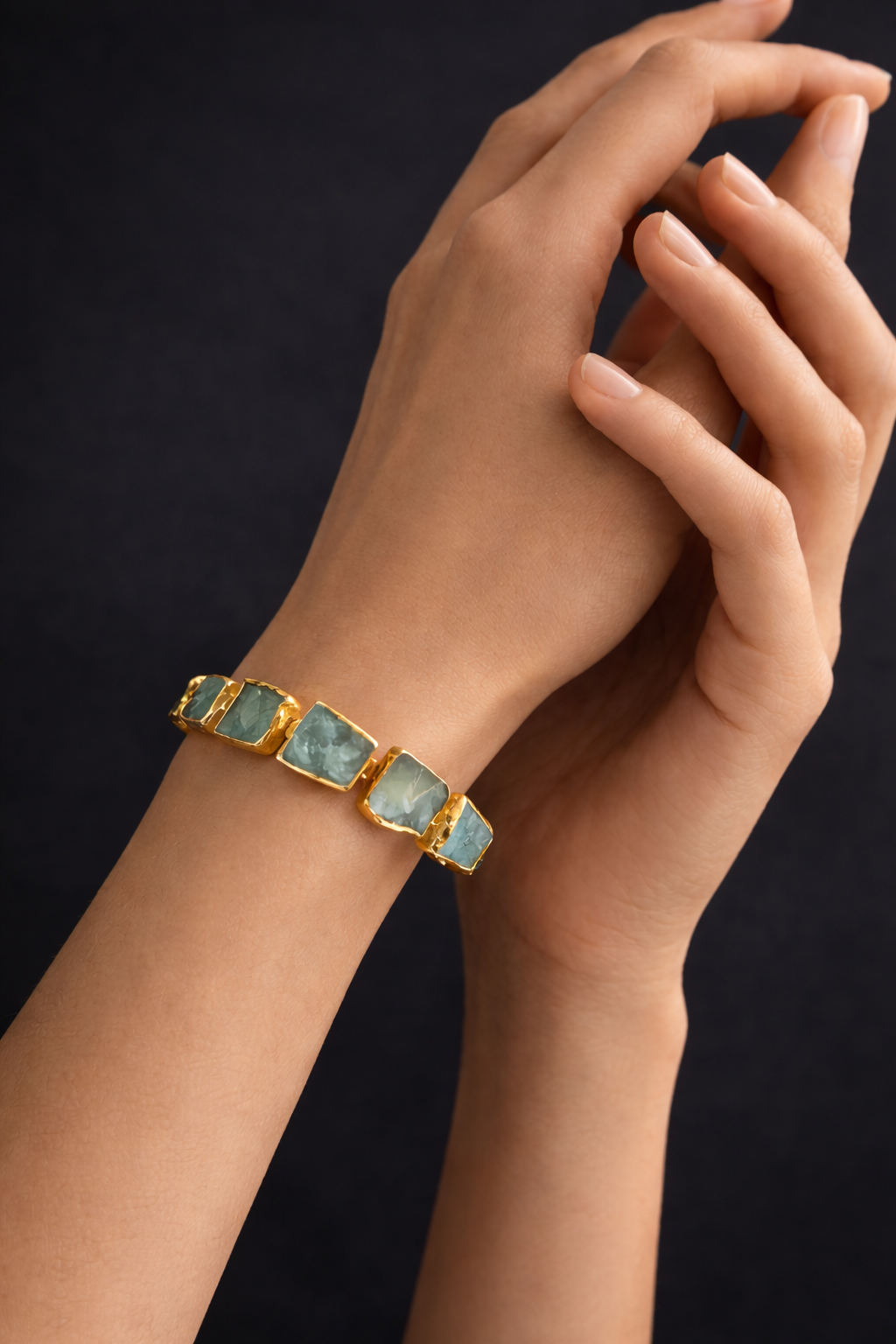 BRACELET MANTUA AQUA