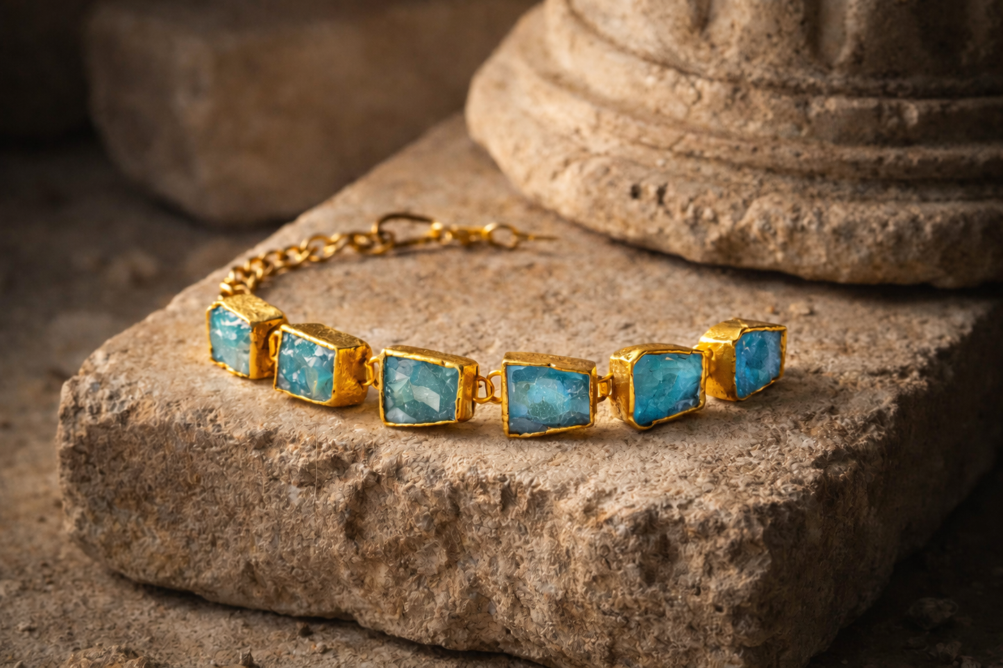 BRACELET MANTUA AQUA
