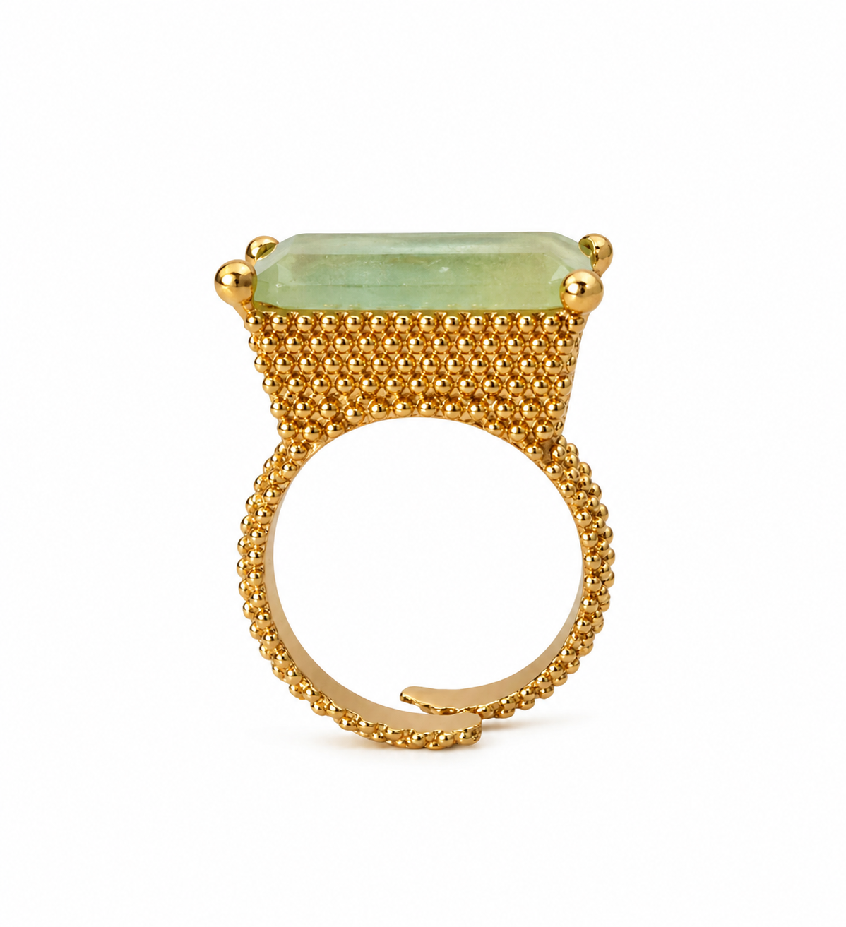Bague Jaisalmer  - Prehenite