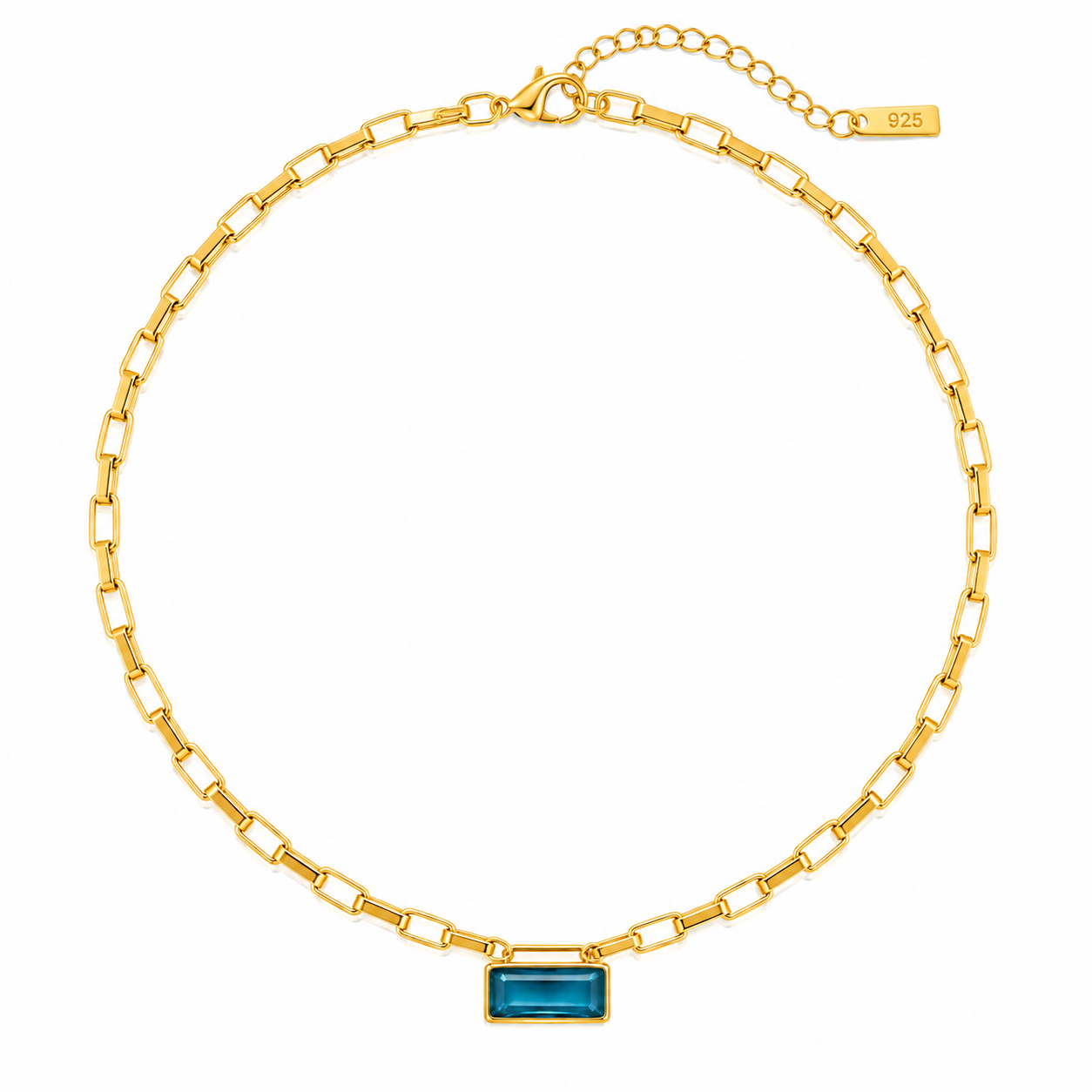 Collier Lumière méditerranéenne - Apatites