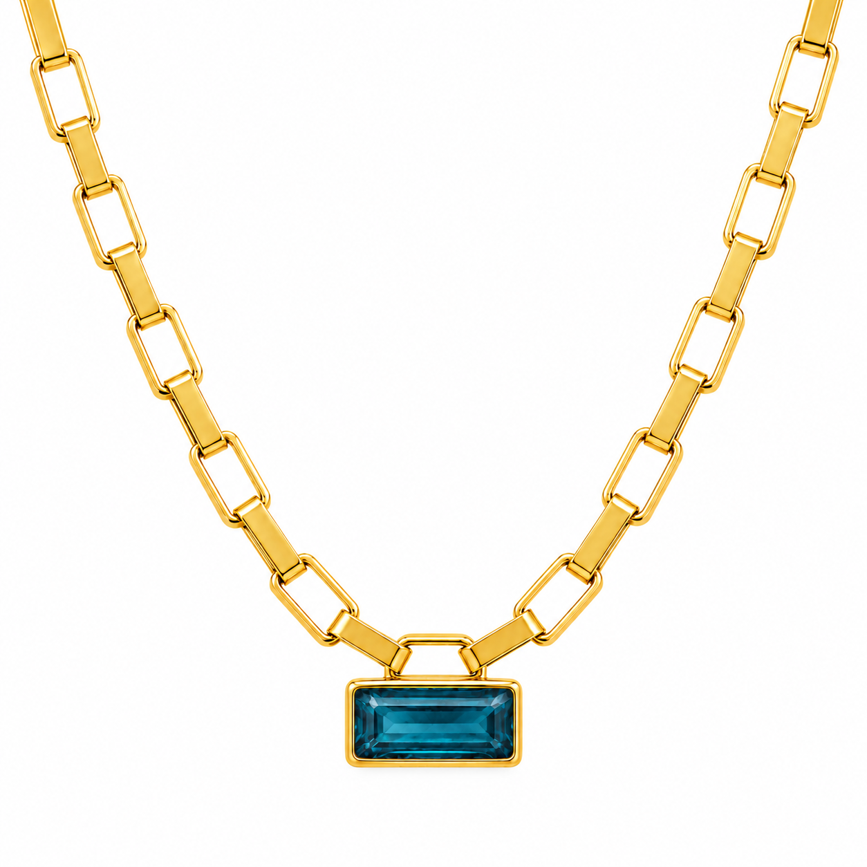 Collier Lumière méditerranéenne - Apatites