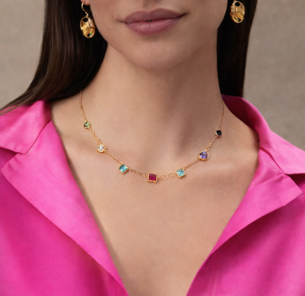 Collier COSTELLATION Multistones