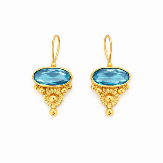 Boucles d’oreilles RENAISSANCE – Apatite