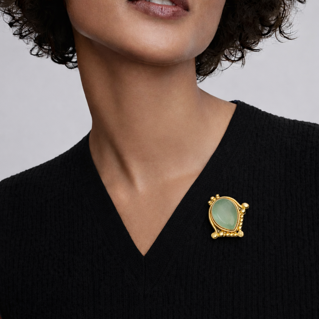 Broche ORACLE Prehenite