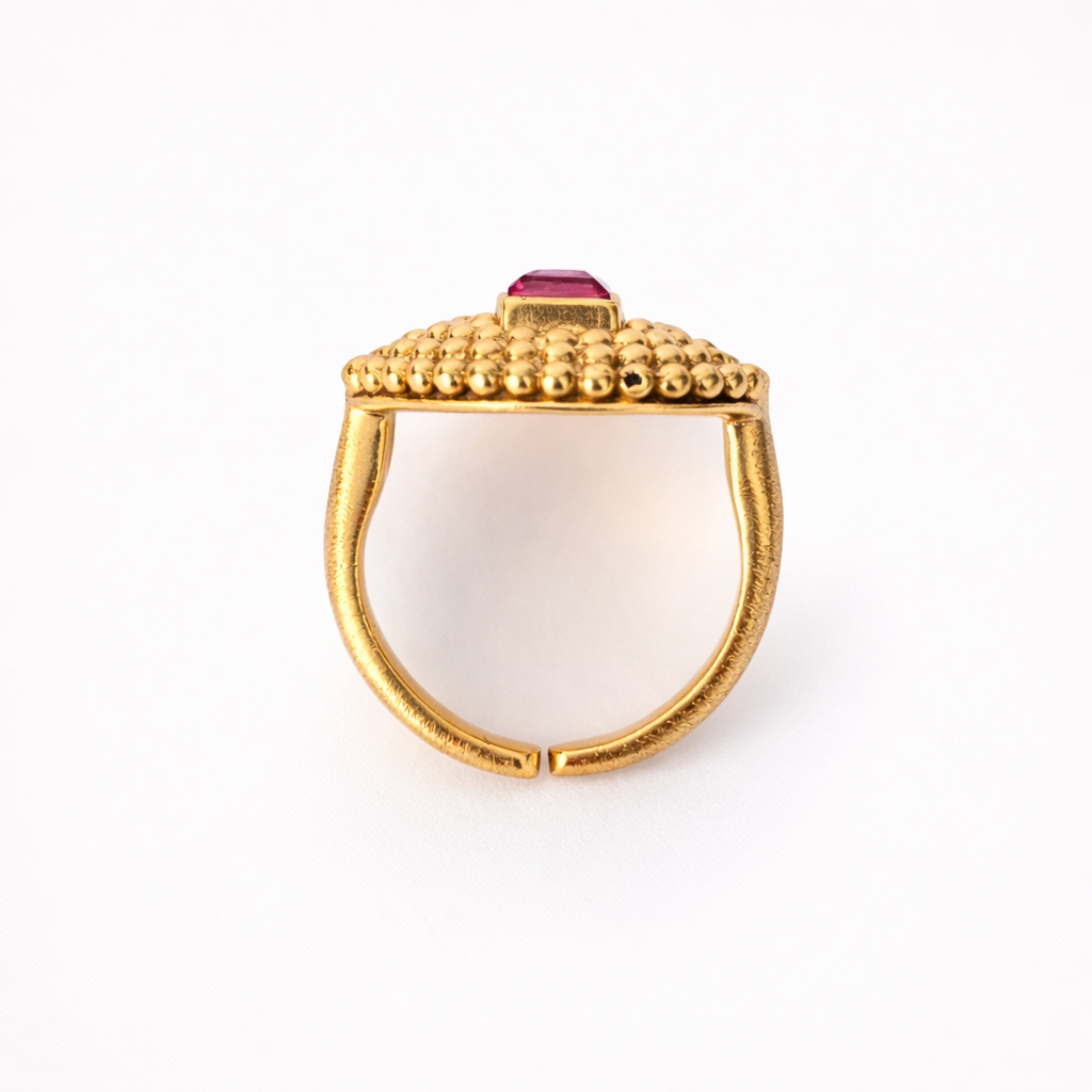 Bague Samarcande – Tourmaline rose