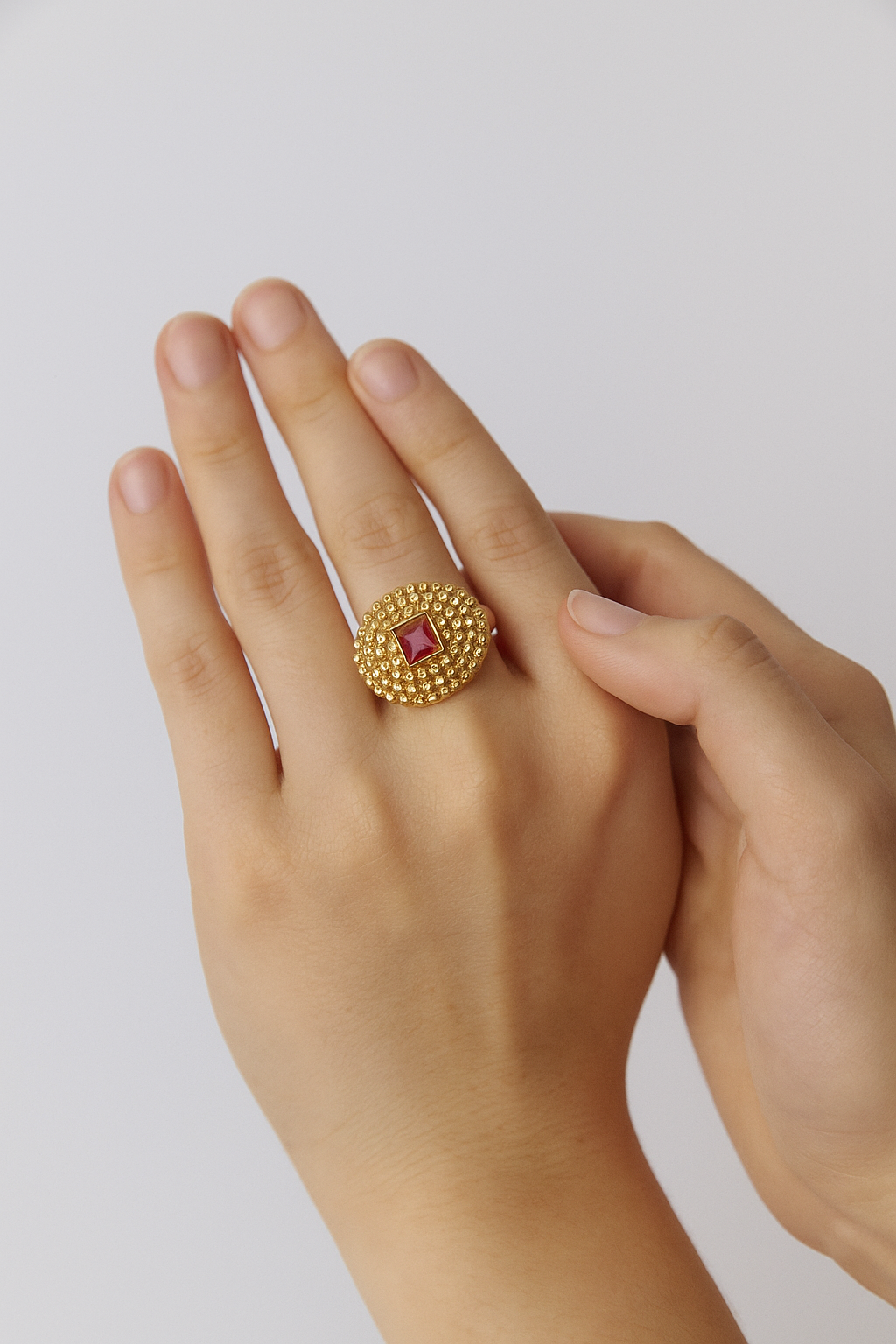 Bague Samarcande – Tourmaline rose