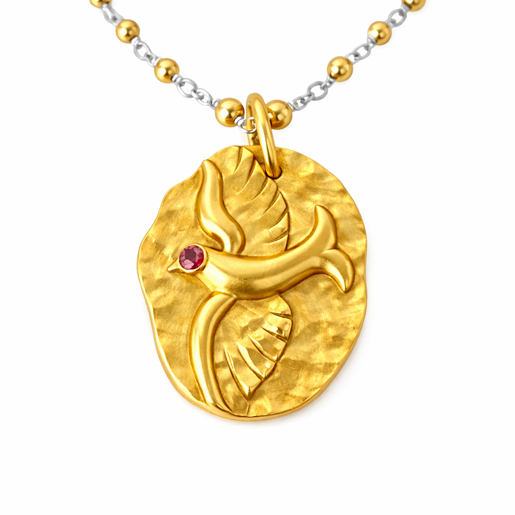 Collier Colombe – Tourmaline