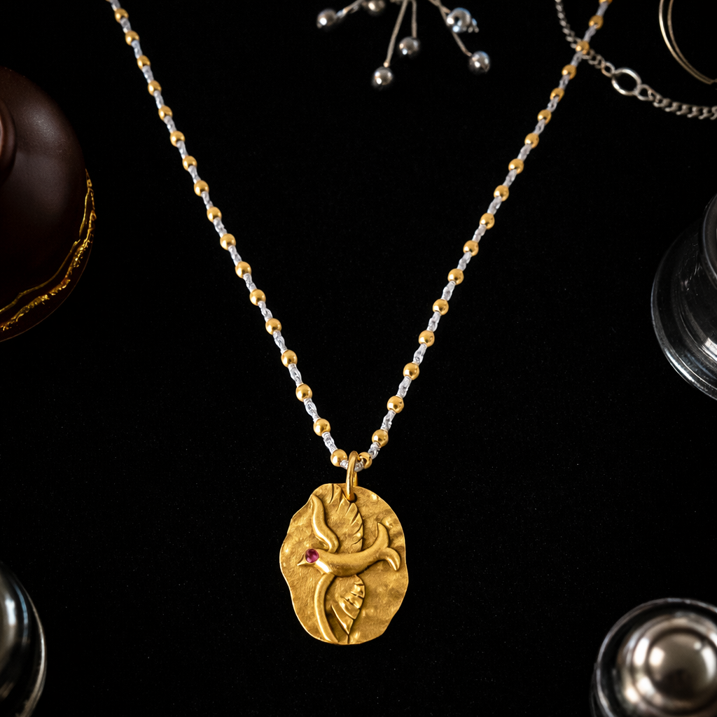 Collier Colombe – Tourmaline