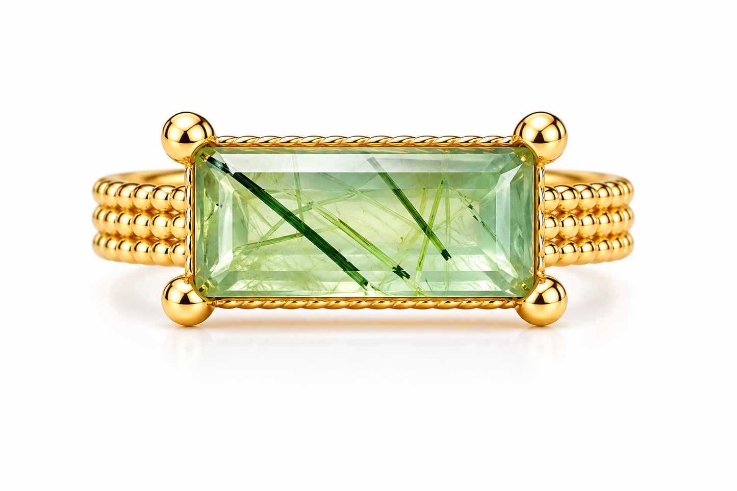 Bague Jaisalmer  - Prehenite