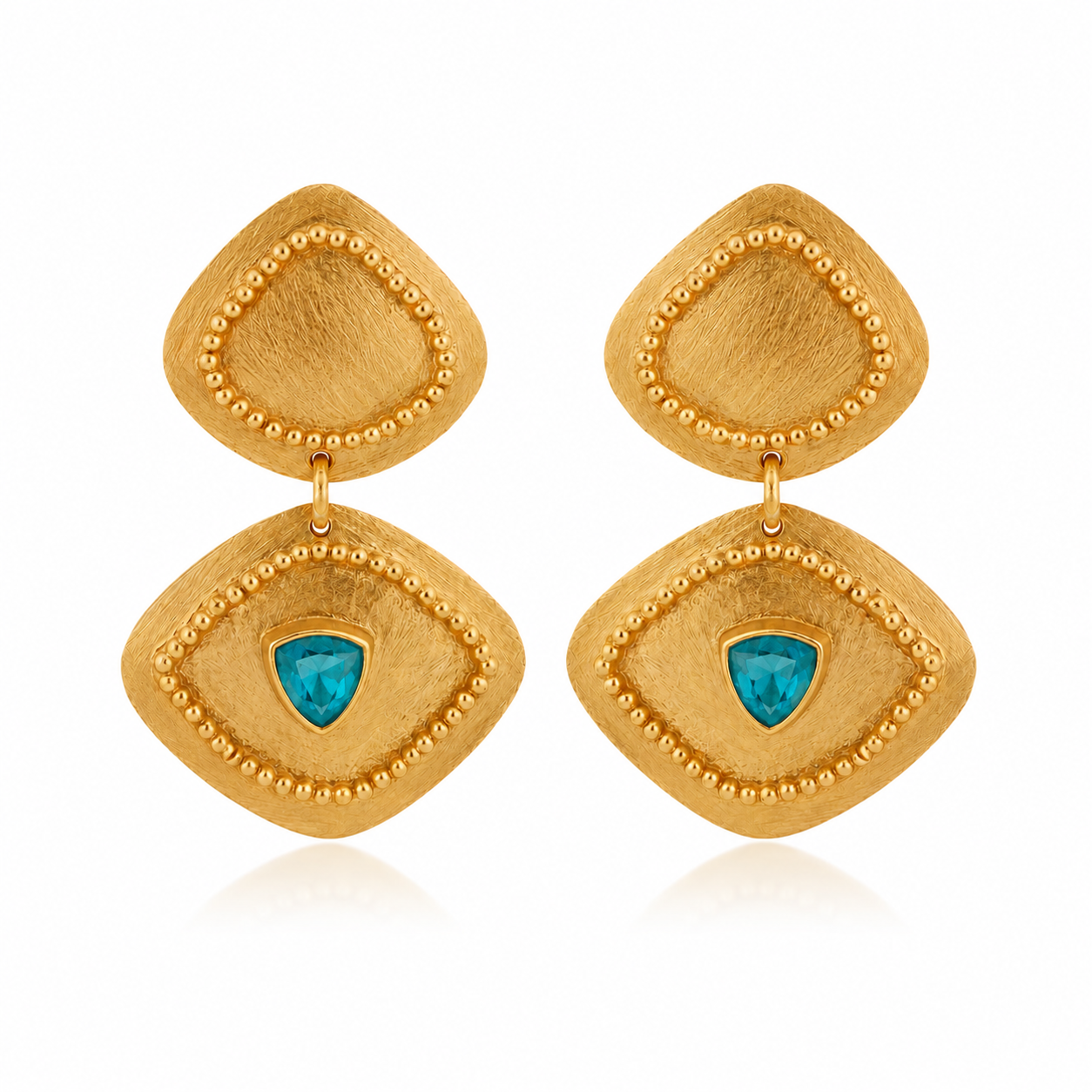 Boucles d’oreilles Nyx - Apatite