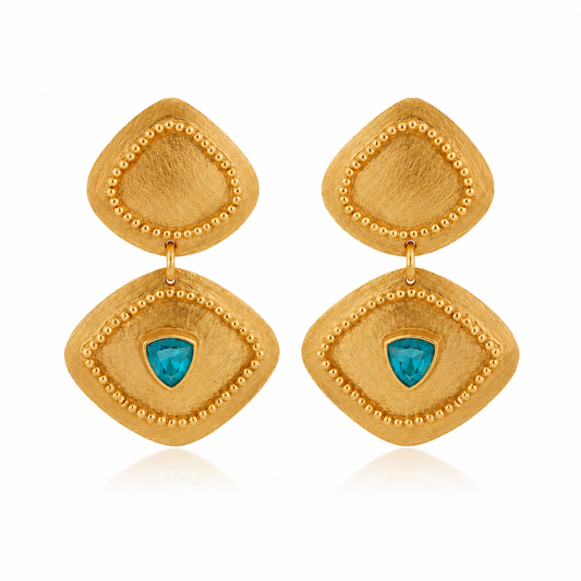 Boucles d’oreilles Nyx - Apatite