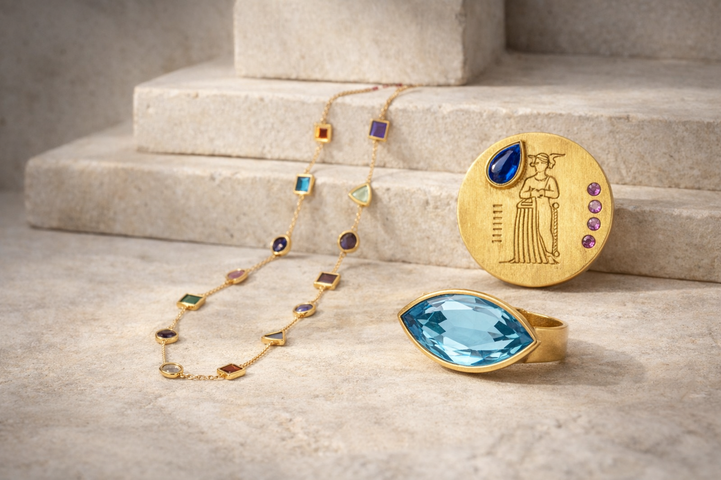 Collier COSTELLATION Multistones