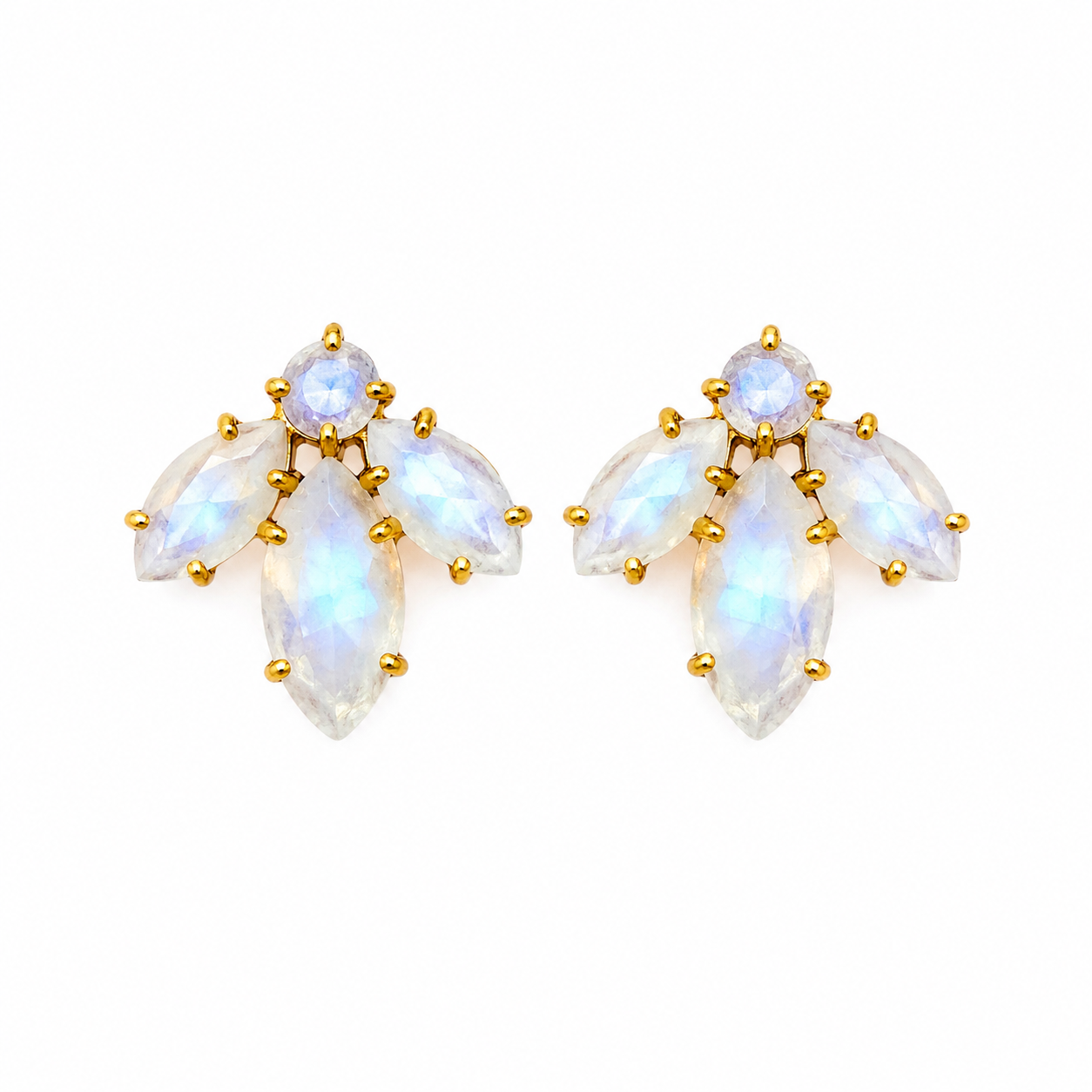 boucles d'oreilles Néréide - Moostone