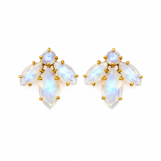 boucles d'oreilles Néréide - Moostone