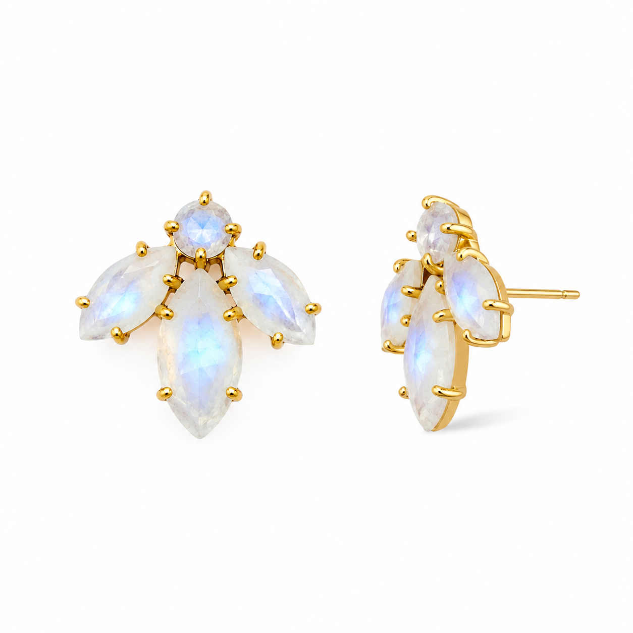 boucles d'oreilles Néréide - Moostone