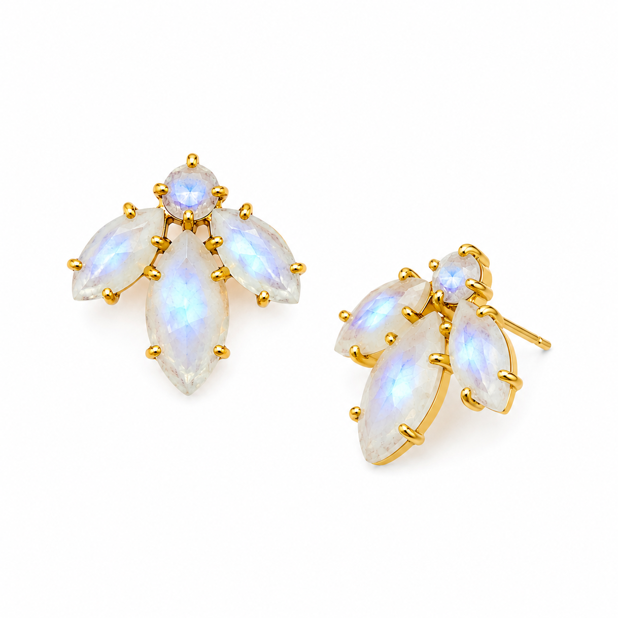 boucles d'oreilles Néréide - Moostone