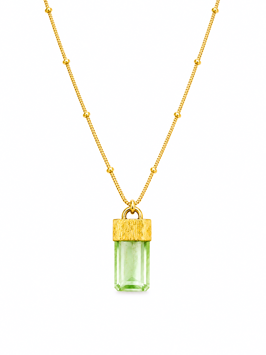 Collier Lys - Préhnite