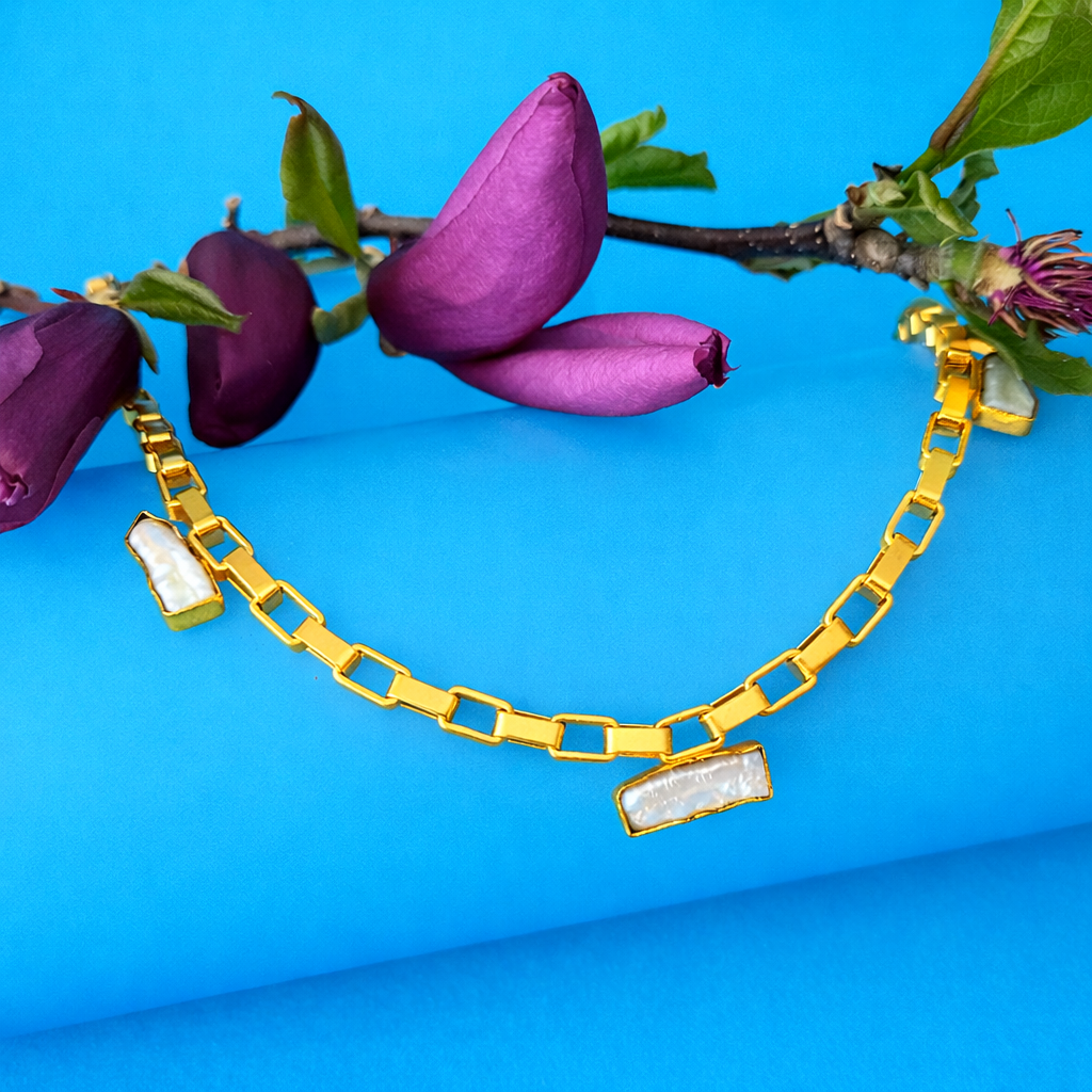 Collier OCEAN Perles de sauvetage