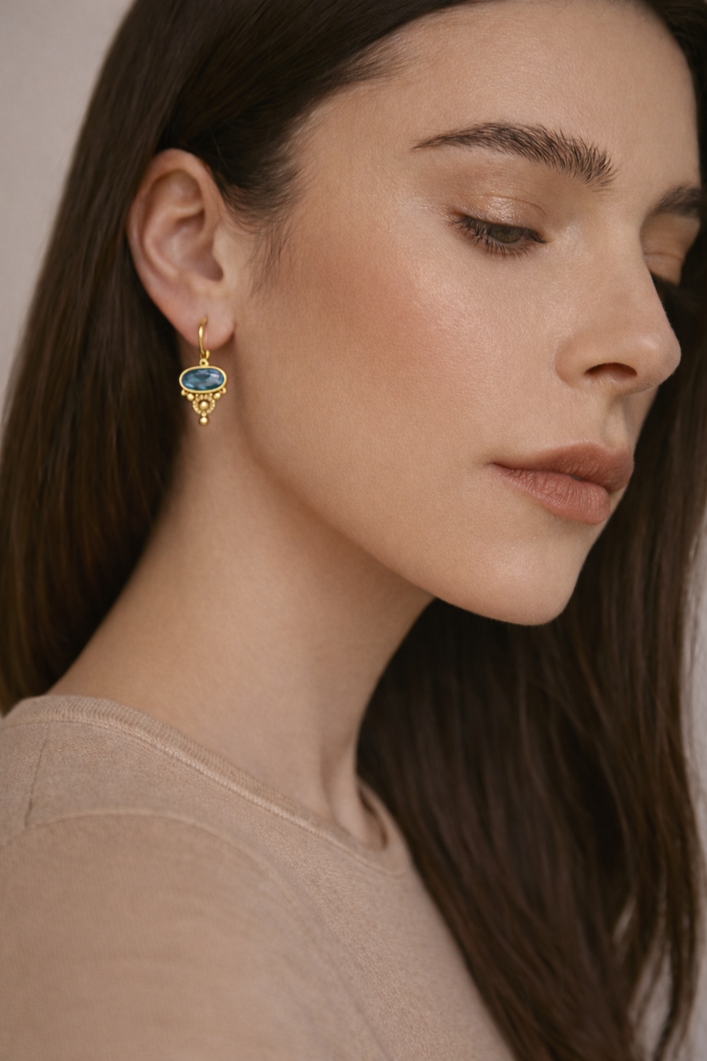 Boucles d’oreilles RENAISSANCE – Apatite