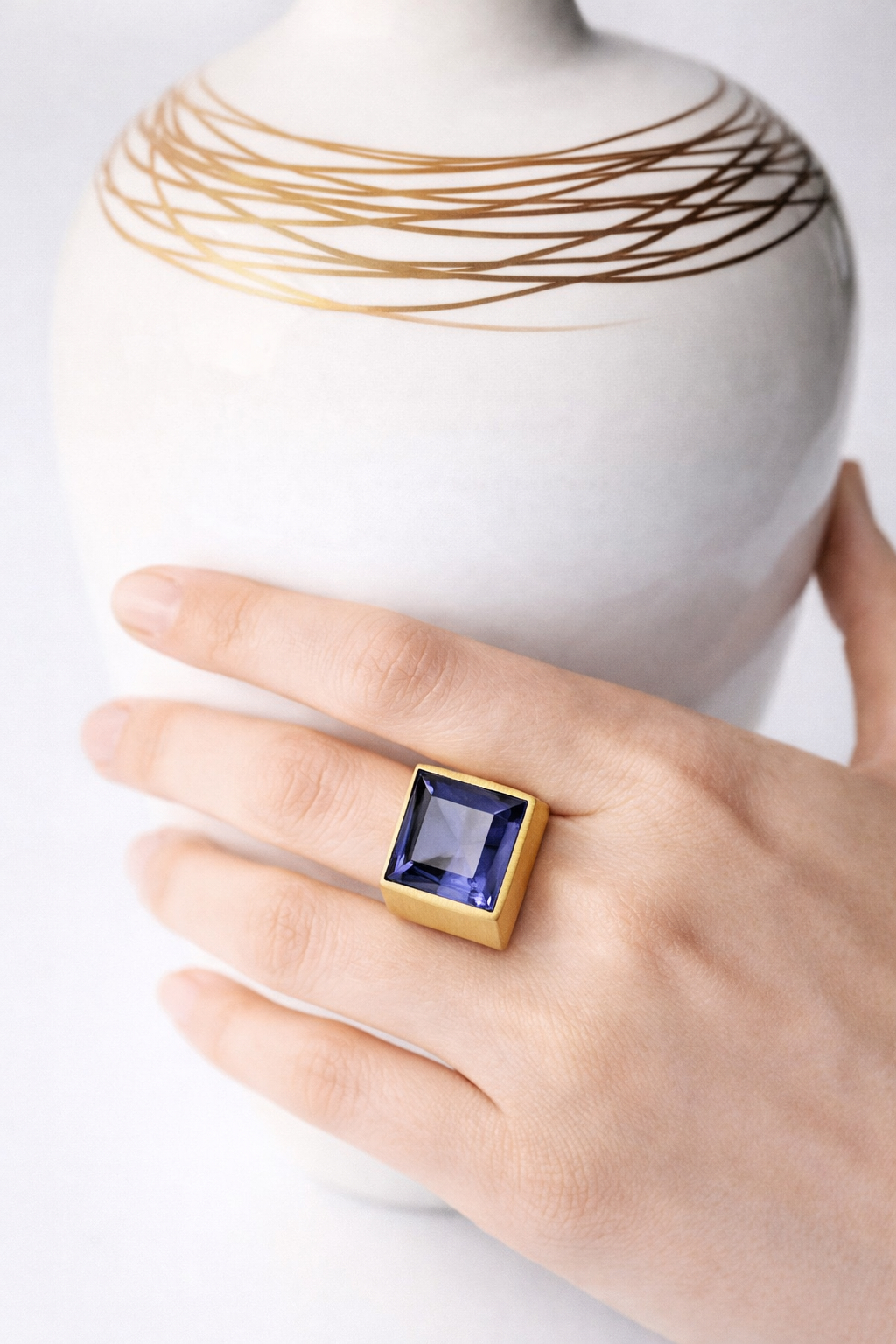 Bague Azura – Iolite