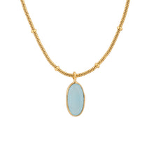 Load image into Gallery viewer, MANTUA BLUE NECKLACE