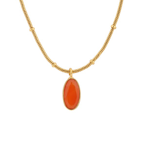 MANTUA CORNALINA NECKLACE