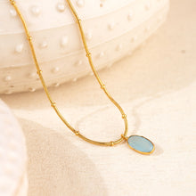 Load image into Gallery viewer, MANTUA BLUE NECKLACE