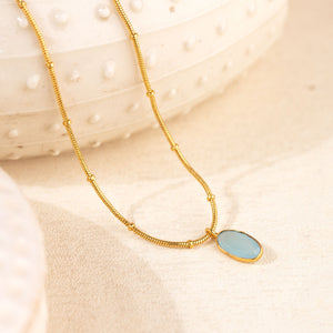 MANTUA BLUE NECKLACE