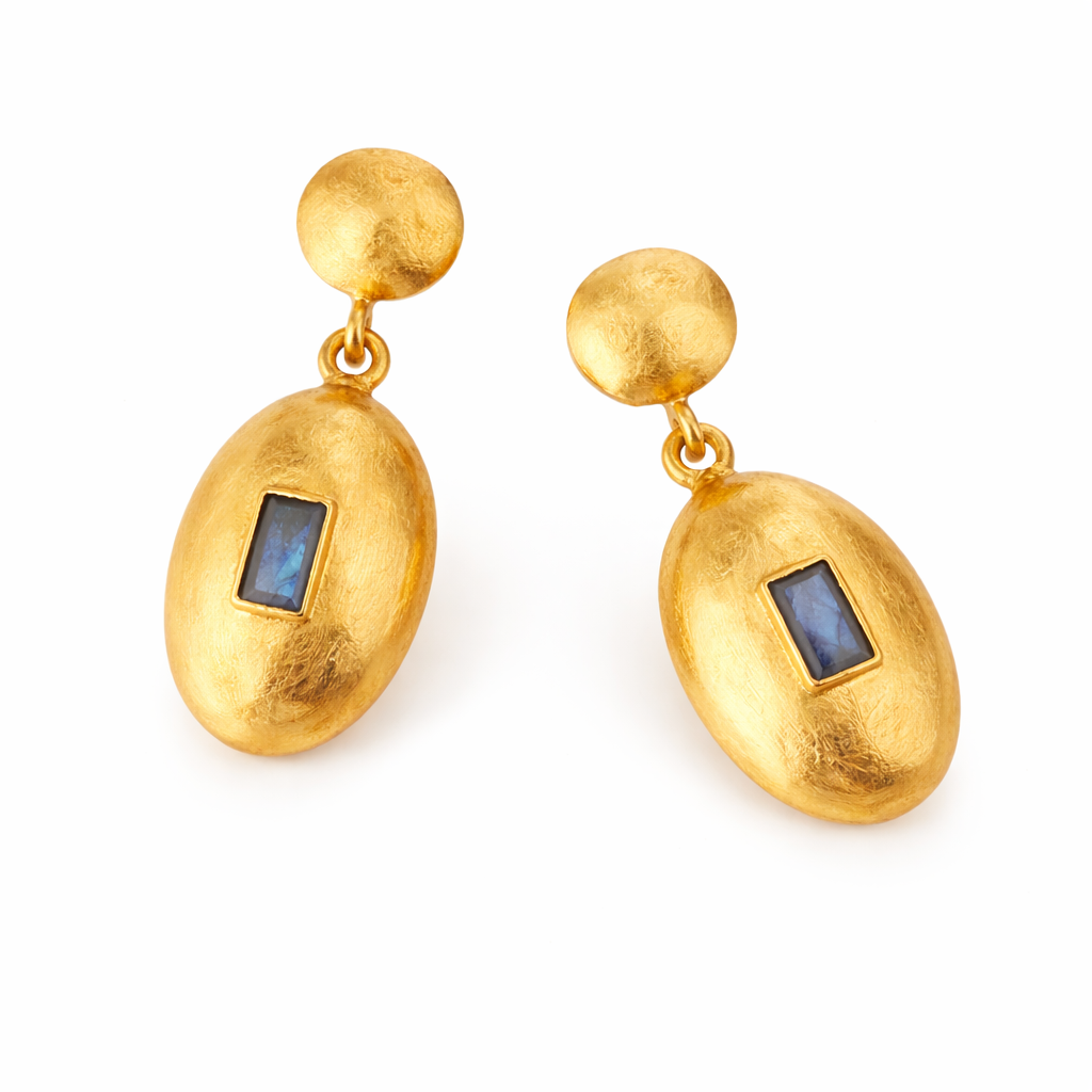 Boucles d’oreilles Relique - Labradorite