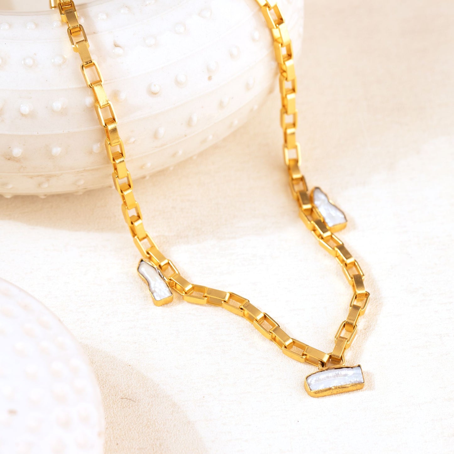 Collier OCEAN Perles de sauvetage