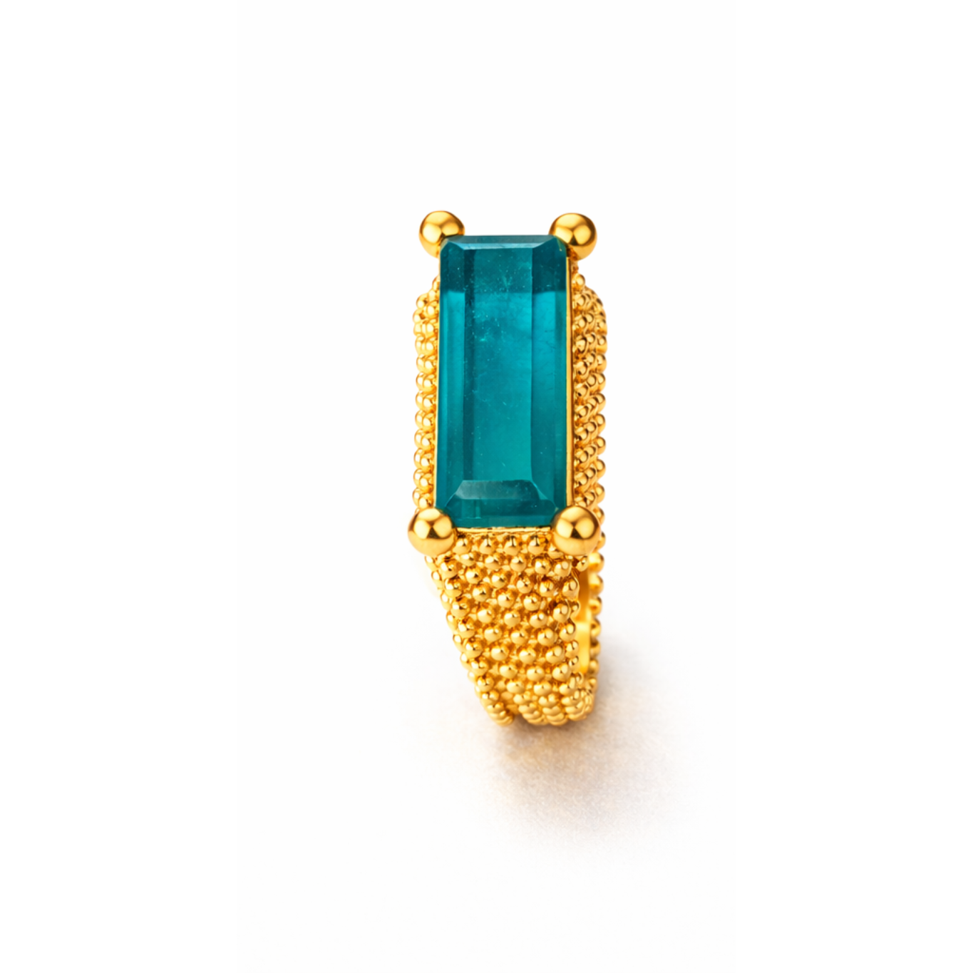 Bague Jaisalmer . Apatite