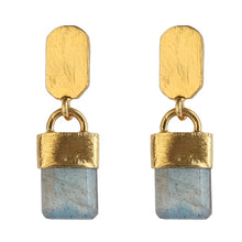 Load image into Gallery viewer, KITY LABRADORITE EARRINGS
