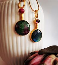 Load image into Gallery viewer, NECKLACE JAIPUR RUBY ZIOSITE