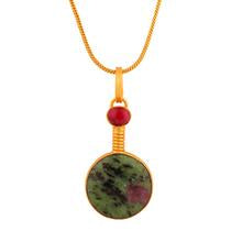 Load image into Gallery viewer, NECKLACE JAIPUR RUBY ZIOSITE