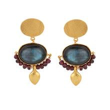 RENAISSANCE LABRADORITE EARRINGS